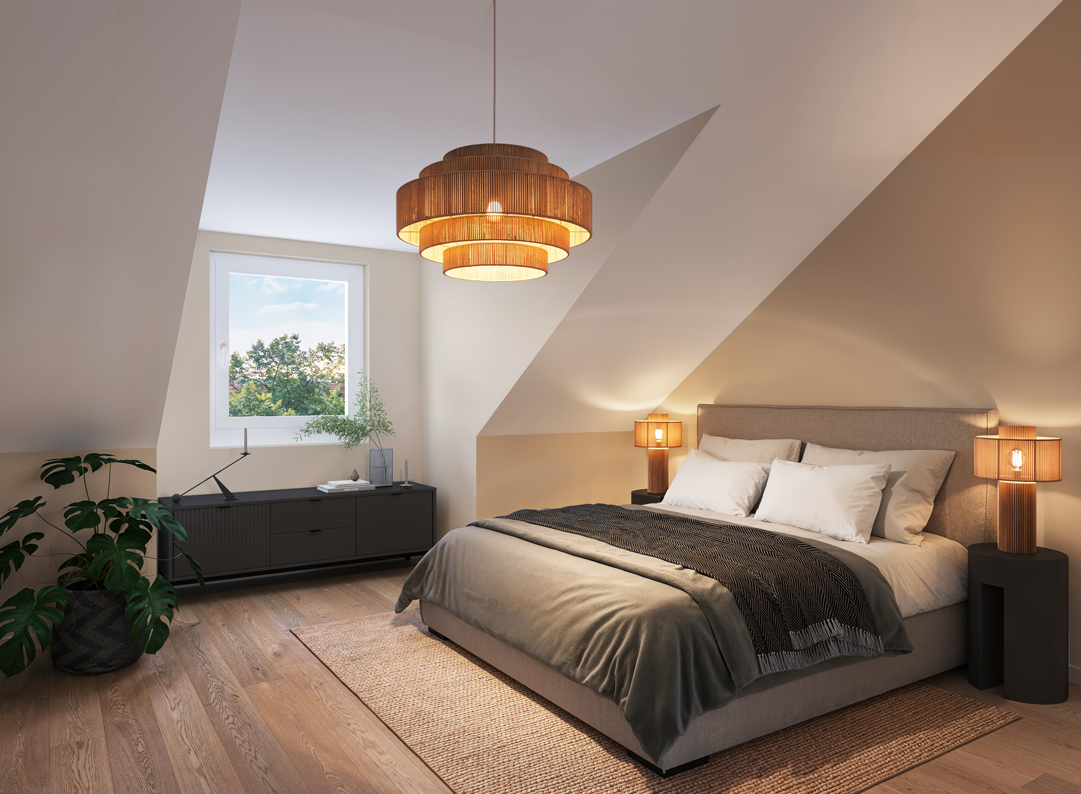Haus-Schlafzimmer